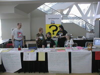 060 - Rhodri at Info desk
